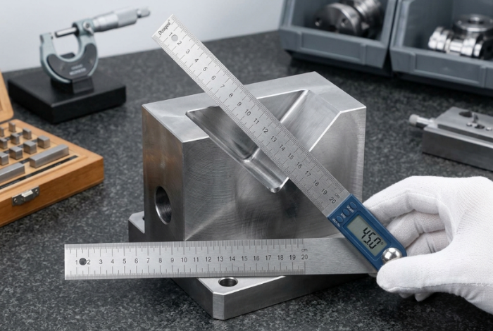 Dasqua 1022-0200 Açı Ölçer Örnek Kullanımı